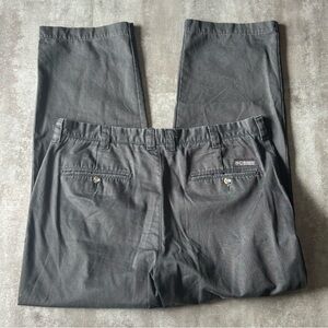 VTG Columbia Relaxed Fit Pants Mens 38 Dark Gray